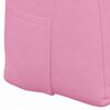 vidaXL R&uuml;cken Kissen Rosa 120 x 24 x 50 cm Stoff