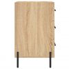 vidaXL Nachttisch Sonoma-Eiche 40x40x66 cm Holzwerkstoff