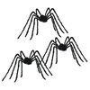 vidaXL Halloween Spinnen Dekoration 3 pcs Schwarz 200 cm