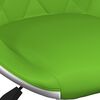 vidaXL B&uuml;rostuhl Drehbar Gr&uuml;n und Wei&szlig; Kunstleder