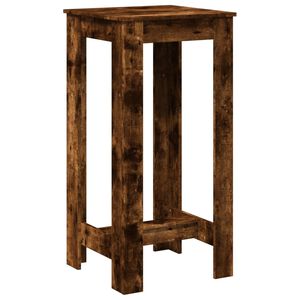 vidaXL Bartisch R&auml;uchereiche 51x50x103,5 cm Holzwerkstoff