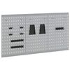 vidaXL Werkzeugwandpaneel 3 stk. Grau 150 x 1 x 80 cm