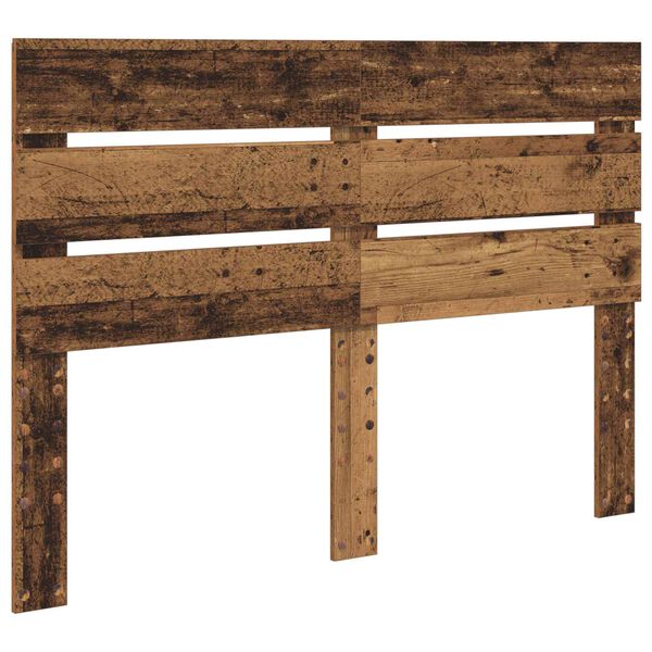 vidaXL Kopfteil mit Kopfteil Altholz 150 cm Holzwerkstoff