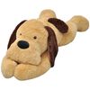 vidaXL Hund Kuscheltier Pl&uuml;sch Braun 160 cm