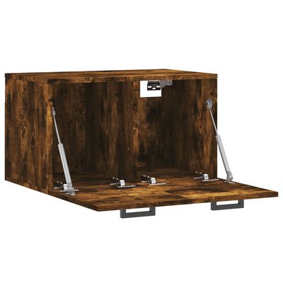 vidaXL Wandschrank Räuchereiche 60x36,5x35 cm Holzwerkstoff