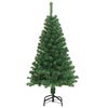vidaXL Künstlicher Weihnachtsbaum mit Dicken Zweigen Grün 150 cm PVC