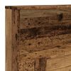 vidaXL Kopfteil mit Stauraum Altholz-Optik 180x19x103,5 cm