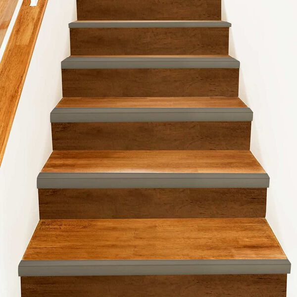 vidaXL Treppenkantenprofile 10 pcs Champagner 67 cm Aluminium