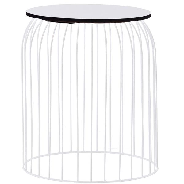 vidaXL Couchtische 3 Stk. Weiß