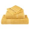 vidaXL Premium Handt&uuml;cher SOLUND 10 Stk. Gold 100x200 cm 600 g/m&sup2;