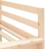 vidaXL Kinderhochbett mit Turm Wei&szlig; & Schwarz 90x190 cm Kiefernholz