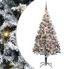 vidaXL K&uuml;nstlicher Weihnachtsbaum Wei&szlig; 180 cm