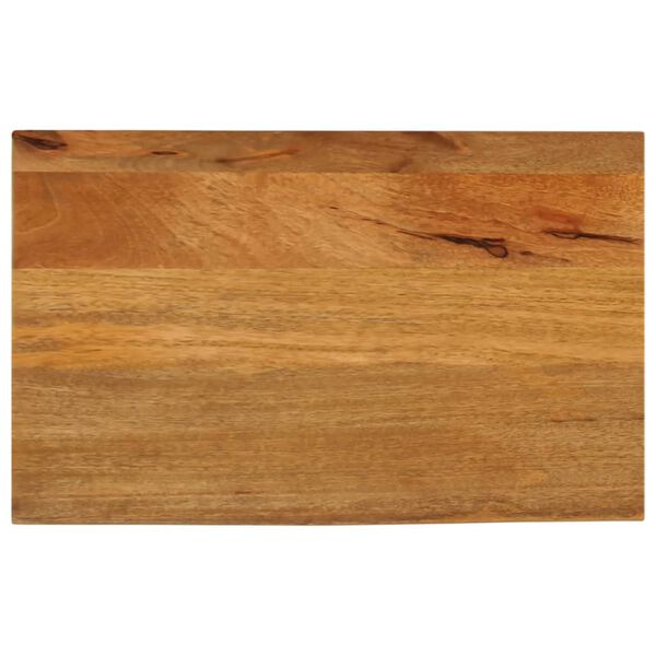 vidaXL Tischplatte mit Baumkante 60x30x3,8 cm Massivholz Mango