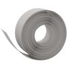 vidaXL Gartenumrandung 25 m 20 cm PE Grau
