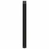 vidaXL Konsolentischbeine U-Form 2 Stk. Schwarz 38x(72-73) cm Stahl
