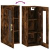 vidaXL Wandschrank R&auml;uchereiche 34,5x34x90 cm