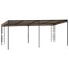 vidaXL Wand-Pavillon 6x3 m Taupe Stoff