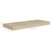 vidaXL Schwebende Wandregale 2 Stk. Eichefarben 60x23,5x3,8cm MDF