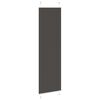 vidaXL Plissee Schwarz 55x200 cm Stoffbreite 54,4 cm Polyester