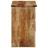 vidaXL Sideboard mit 3 Schubladen 55x35x60 cm Massivholz Mango