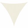 vidaXL Sonnensegel Oxford-Gewebe Dreieckig 6x6x6 m Creme