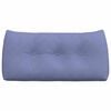 vidaXL R&uuml;cken Kissen Jeans blau 100 x 24 x 50 cm Stoff