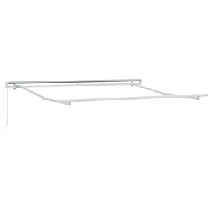 vidaXL Markisenrahmen Wei&szlig; 300 x 250 cm Aluminium