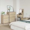 vidaXL Stauraumschr&auml;nke 2 pcs Sonoma-Eiche 80 x 48 x 105 cm