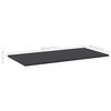 vidaXL B&uuml;cherregal-Bretter 4 Stk. Grau 80x40x1,5 cm Holzwerkstoff