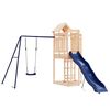 vidaXL Spielturm Massivholz Kiefer