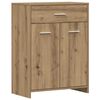 vidaXL Badschrank Artisan-Eiche 60x33x80 cm Holzwerkstoff