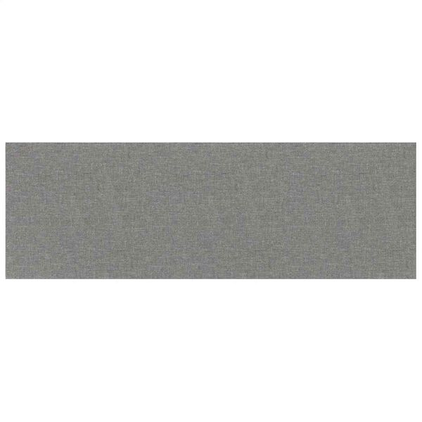 vidaXL Wandpaneele 12 Stk. Hellgrau 90x30 cm Stoff 3,24 m&sup2;