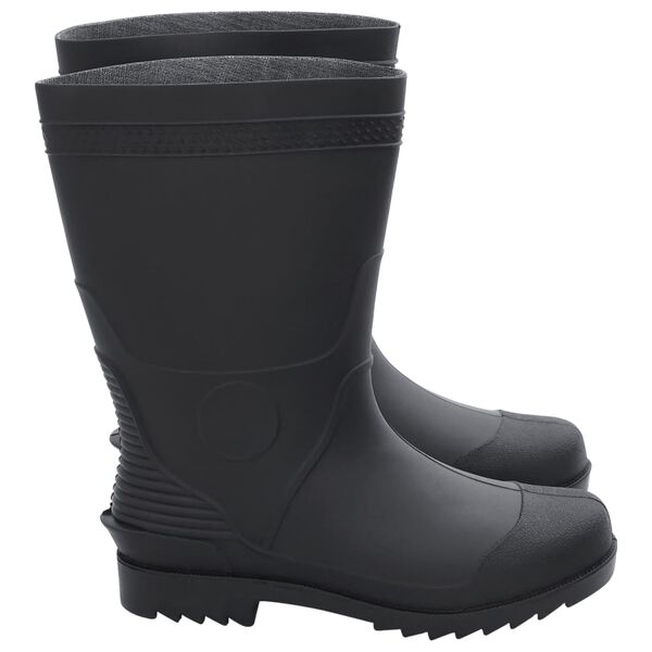 vidaXL Gummistiefel Schwarz Gr&ouml;&szlig;e 41 PVC