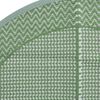 vidaXL Outdoor-Teppich ARAKIL Gr&uuml;n &Oslash;160 cm PP