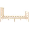 vidaXL Massivholzbett ohne Matratze 140x200 cm Kiefernholz