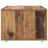 vidaXL Schubladenschrank Mit Rad Altholz 55 x 45 x 31 cm