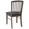 vidaXL Esszimmerst&uuml;hle 2 pcs Hellbraun 50 x 52,5 x 91 cm