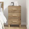 vidaXL Nachttisch Artisan-Eiche 40 x 40 x 66 cm Holzwerkstoff