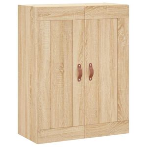 vidaXL Wandschrank Sonoma-Eiche 69,5x34x90 cm Holzwerkstoff