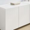vidaXL TV-Wandschrank Hochglanz Wei&szlig; 59,5 x 31 x 40 cm Holzwerkstoff