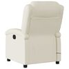 vidaXL Massagesessel Creme Kunstleder