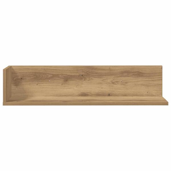 vidaXL Wandregale 2 Stk. Artisan-Eiche 75x16,5x16,5 cm Holzwerkstoff