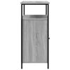 vidaXL Sideboard Grau Sonoma 100x35x80 cm Holzwerkstoff