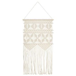 vidaXL Makramee Wandbehang 40x80 cm Baumwolle