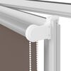 vidaXL Verdunkelungsrollo Kaffeebraun 165x230 cm Stoffbreite 161,6cm