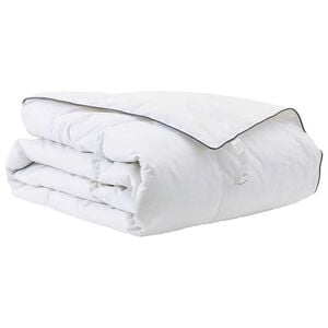 vidaXL Winterbettdecke Wei&szlig; 135 x 220 cm Feder