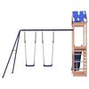 vidaXL Spielturm Massivholz Douglasie