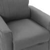 vidaXL Massagesessel Hellgrau Stoff