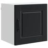 vidaXL Wandschrank PORTO Schwarz 40 x 31 x 40 cm Holzwerkstoff