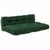 vidaXL Pallet Sofa Kissen 2 pcs Gr&uuml;n 120 x 80 x 38 cm Stoff
